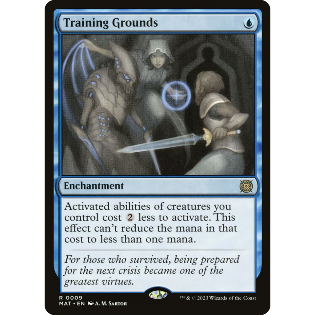 Training Grounds (MAT-009) Foil - Single