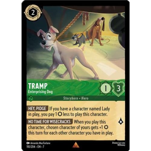 Tramp - Enterprising Dog (110/204) - Archazias Island