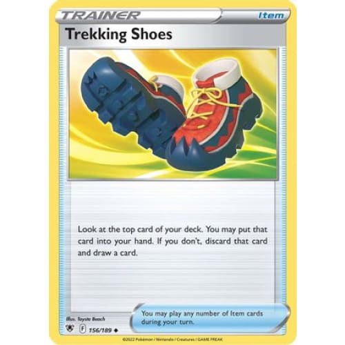 Trekking Shoes (156/189) Uncommon Reverse Holofoil - Single