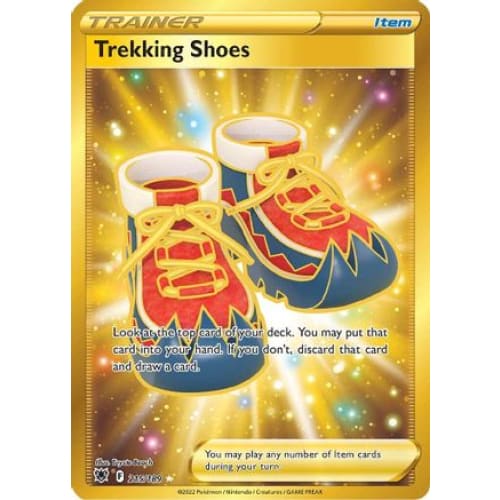 Trekking Shoes (215/189) Secret Rare Holofoil - Single