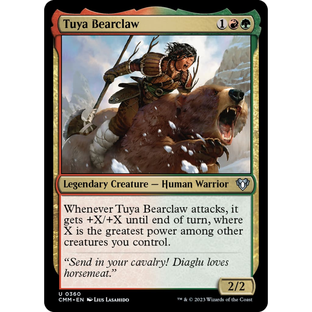 Tuya Bearclaw (cmm-360) by Commander Masters | Hobbiesville