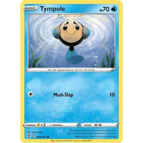 Tympole (042/203) Common Reverse Holofoil - Single