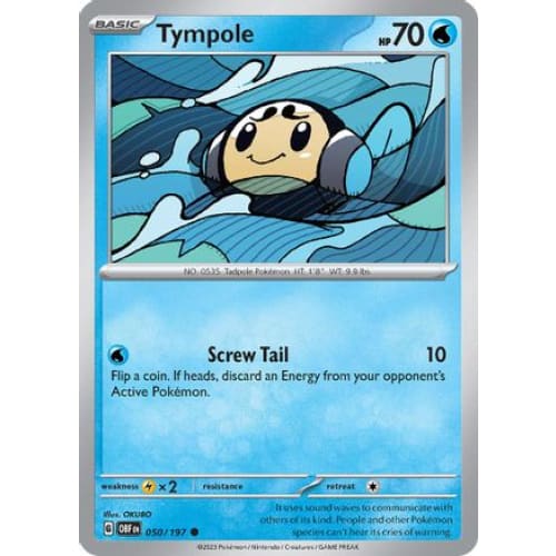 Tympole (050/197) Common Reverse Holofoil - Single