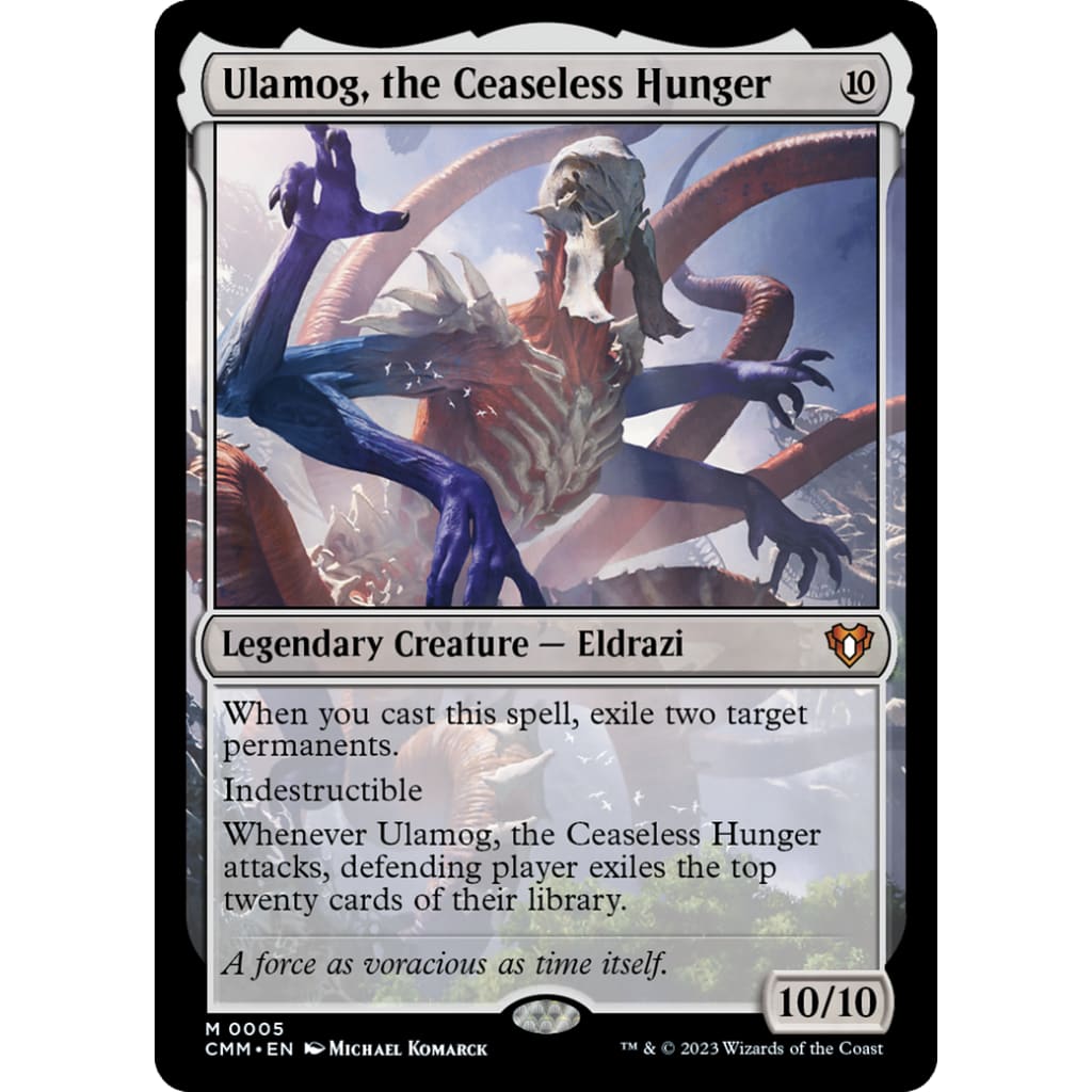Ulamog the Ceaseless Hunger (CMM-005) - Single