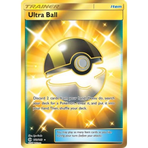 Ultra Ball (161/149) Secret Rare Holofoil - Single