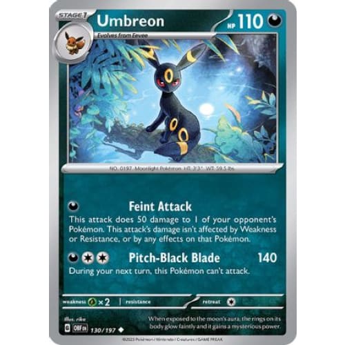 Umbreon (130) Uncommon - Single