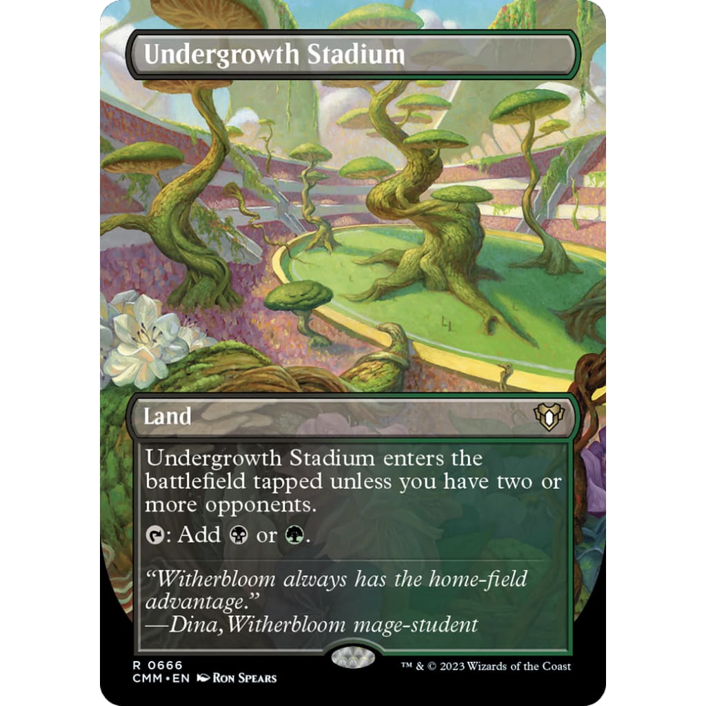 Undergrowth Stadium (CMM-666) (Borderless) Foil - Single