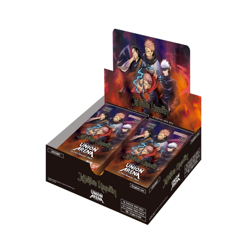 Union Arena Tcg Jujutsu Kaisen Booster Box (english) – Hobbiesville