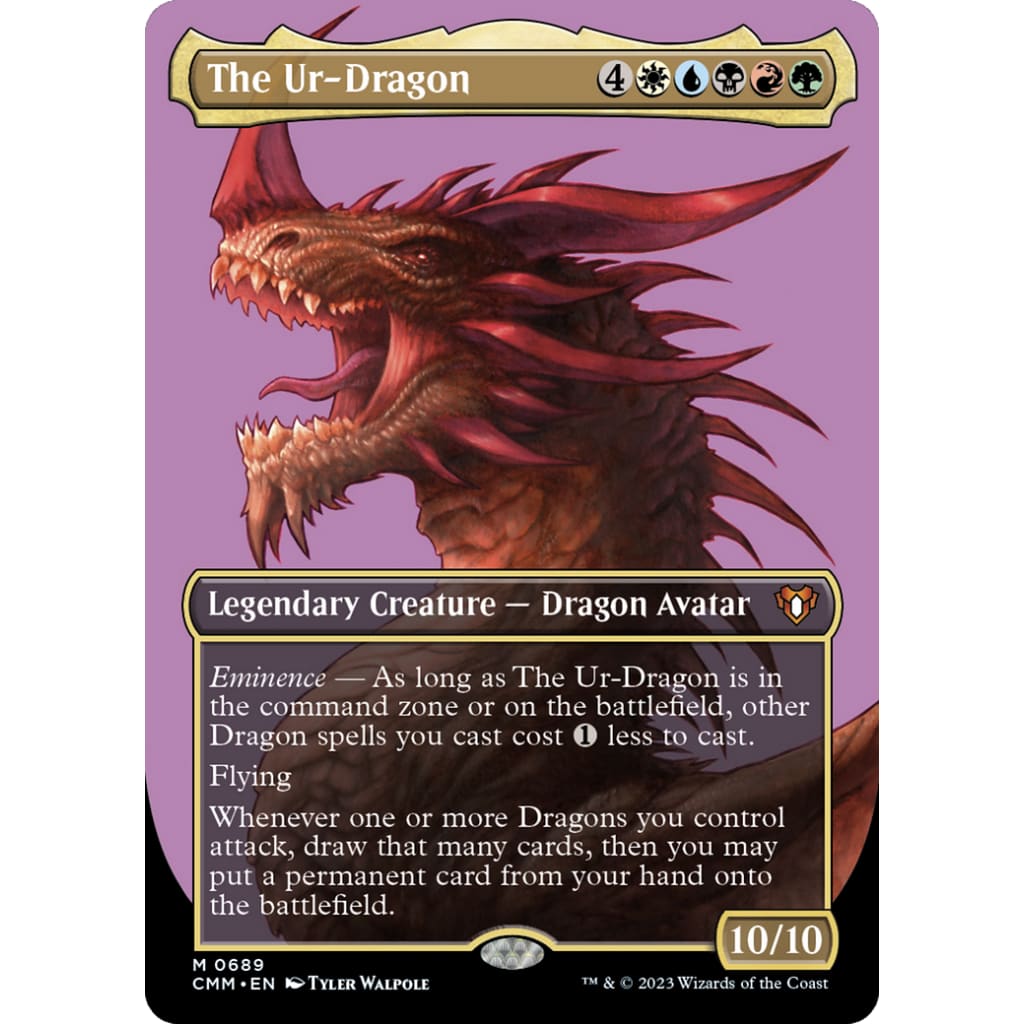 The Ur-Dragon (CMM-689) (Borderless) - Single