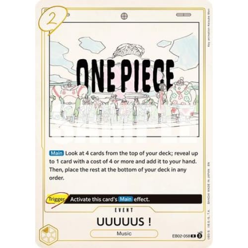 UUUUUS! EB02-058 R Extra Booster: Anime 25th Collection