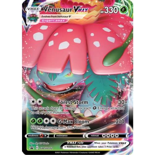 Venusaur VMAX (SWSH102/184) Promo Holofoil - Single