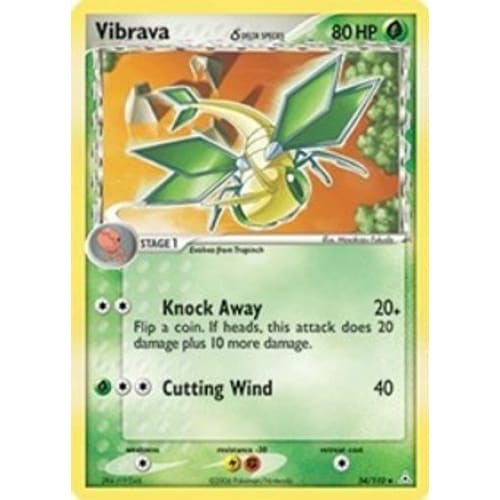 Vibrava δ (054/110) Uncommon - Single