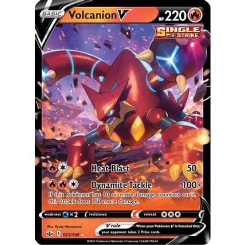 Volcanion V (025/198) Holo Rare - Single