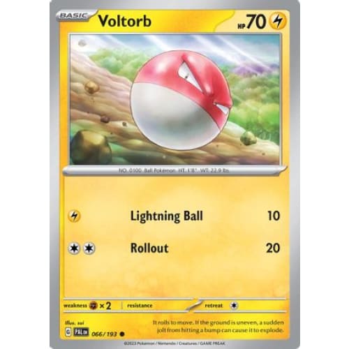 Voltorb (66) Common Reverse Holofoil - Single