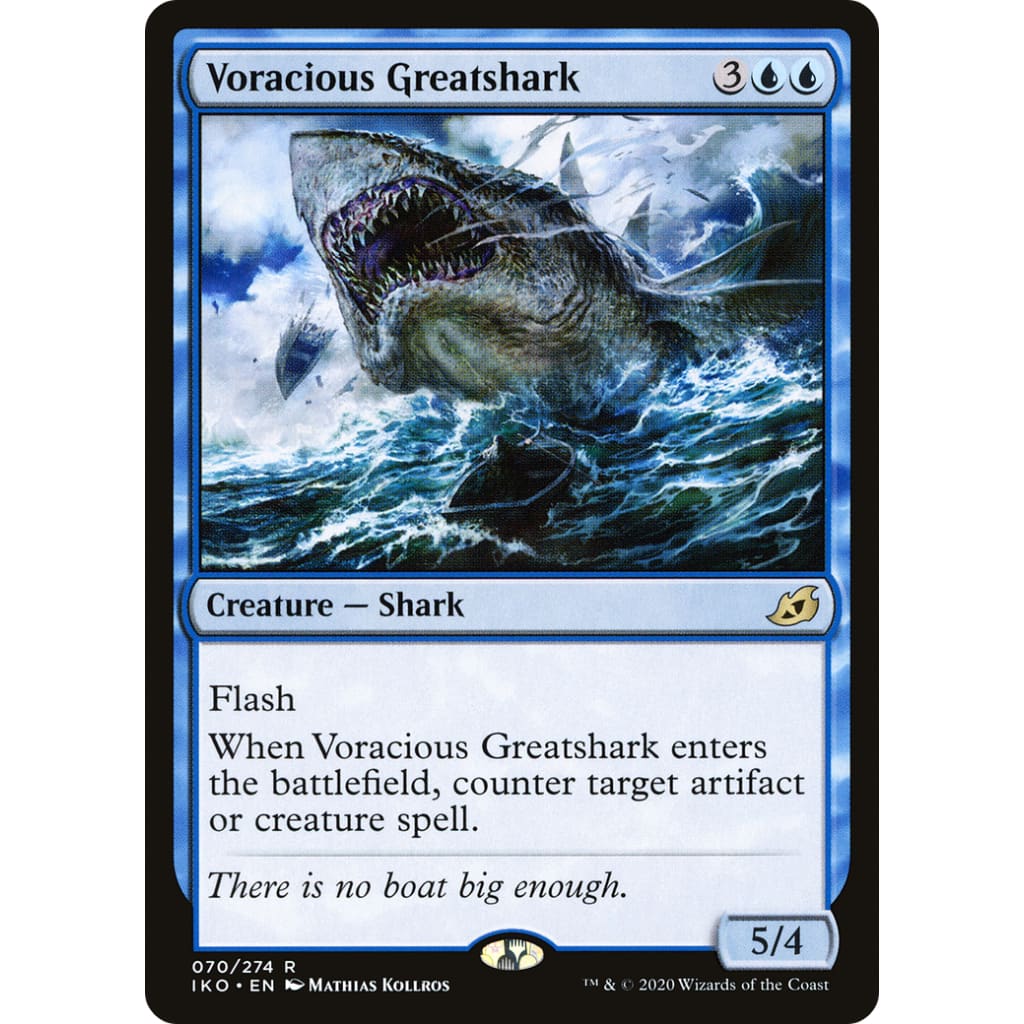 Voracious Greatshark (iko-070) by Ikoria: Lair of Behemoths – Hobbiesville