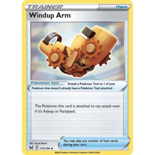 Windup Arm (170/196) Uncommon - Single
