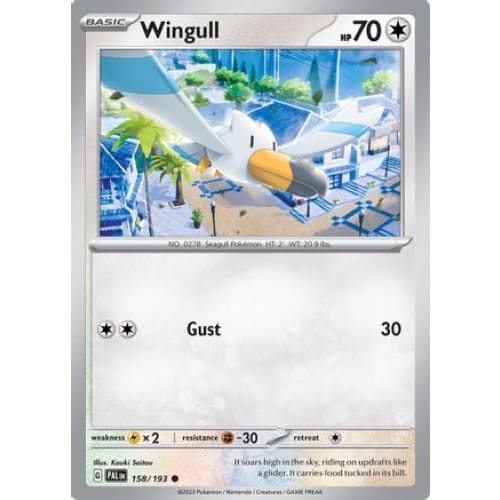 Wingull (158) Common Reverse Holofoil - Single