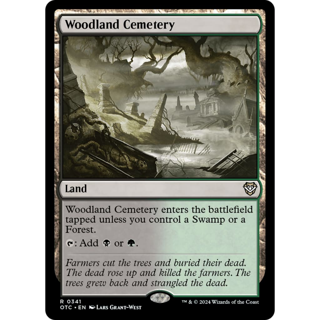 Woodland Cemetery (OTC-341) - Single