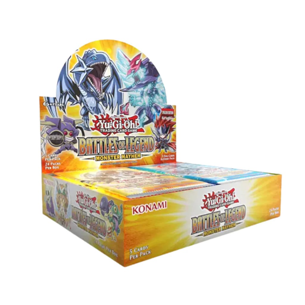 Yu-Gi-Oh! Battles of Legend Monster Mayhem Booster Box Yu-Gi-Oh! Battles of Legend Monster Mayhem Booster Box