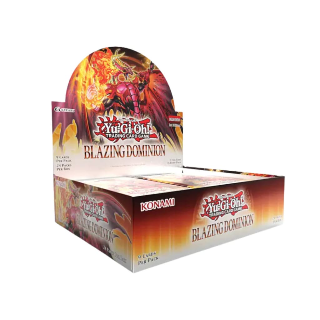 Yugioh - Blazing Dominion Booster Box - 1st Edition – Hobbiesville