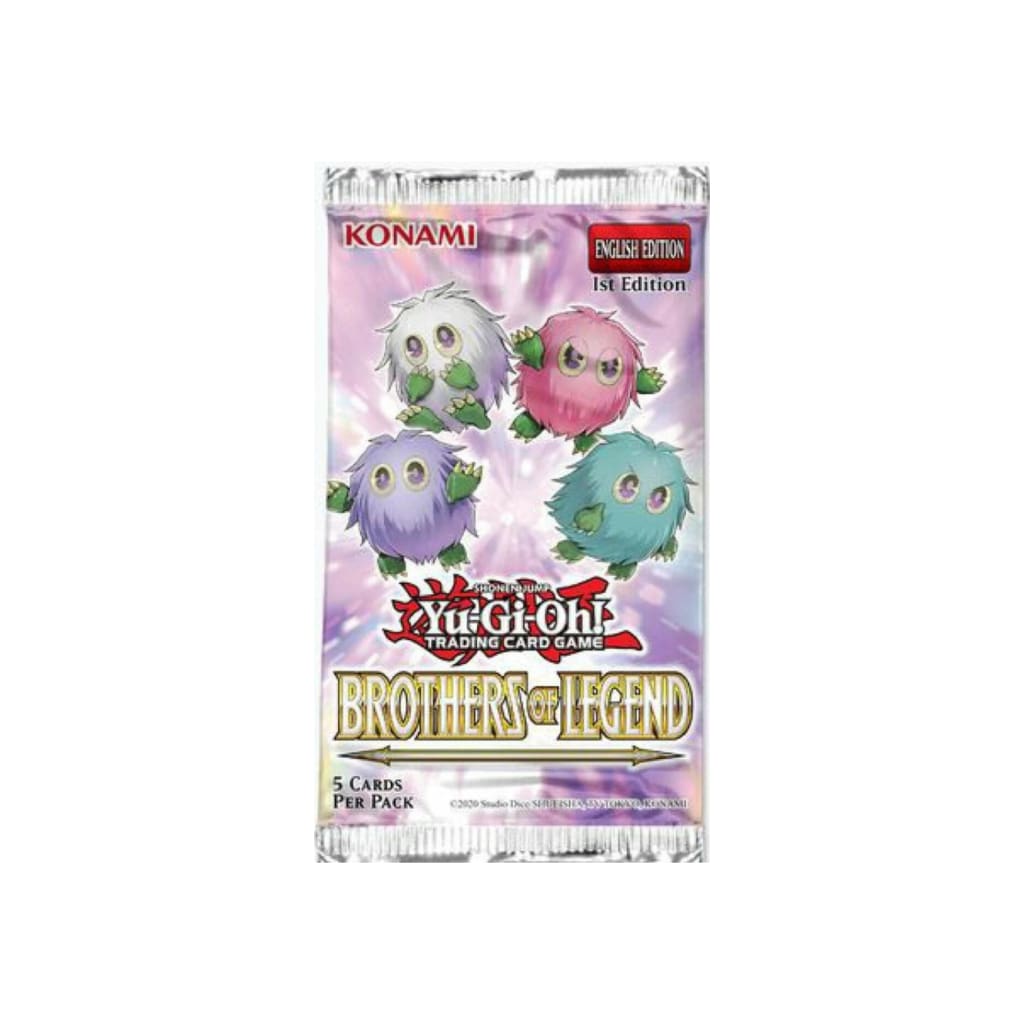 Yugioh - Brothers of Legend 2021 Booster Pack 1st Edition
