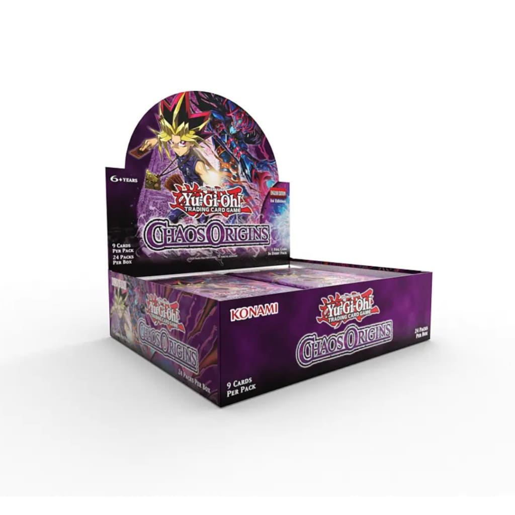 Yu-Gi-Oh CCG: Chaos Origins Booster Box Yu-Gi-Oh CCG: Chaos Origins Booster Box