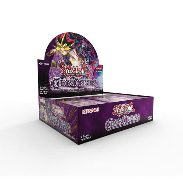 invasion of chaos first edition booster box Yugioh Chaos Origins 1st Edition Booster Box (pre Order) – Hobbiesville