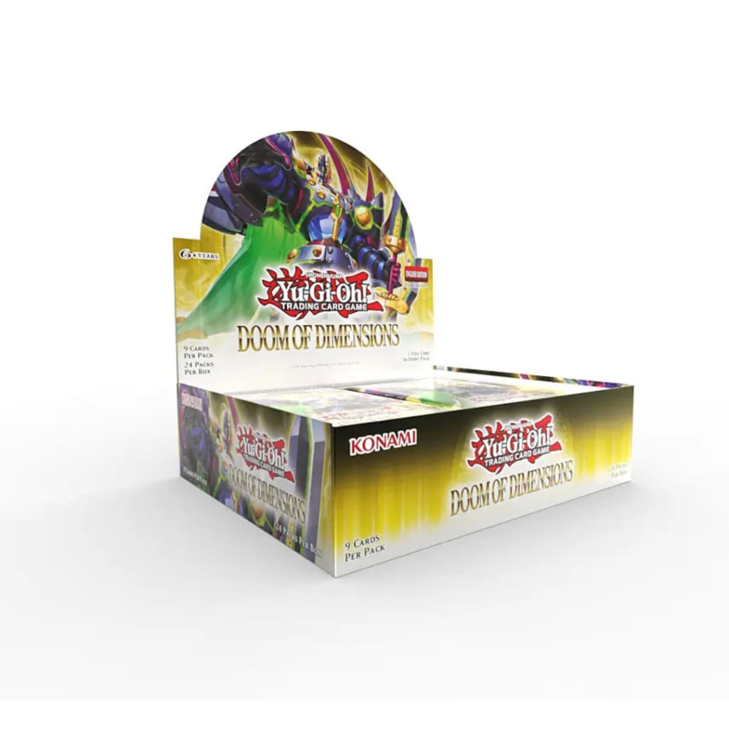 遊戯王 DOOM OF DIMENSIONS シュリンク無し　12BOX DOOM OF DIMENSIONS – Yu-Gi-Oh!