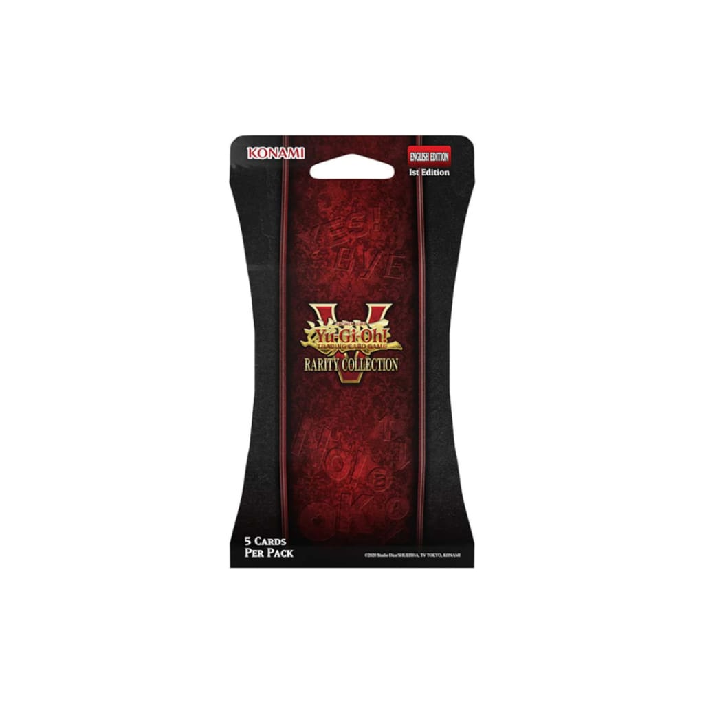 Yugioh - Rarity Collection v Blister Pack