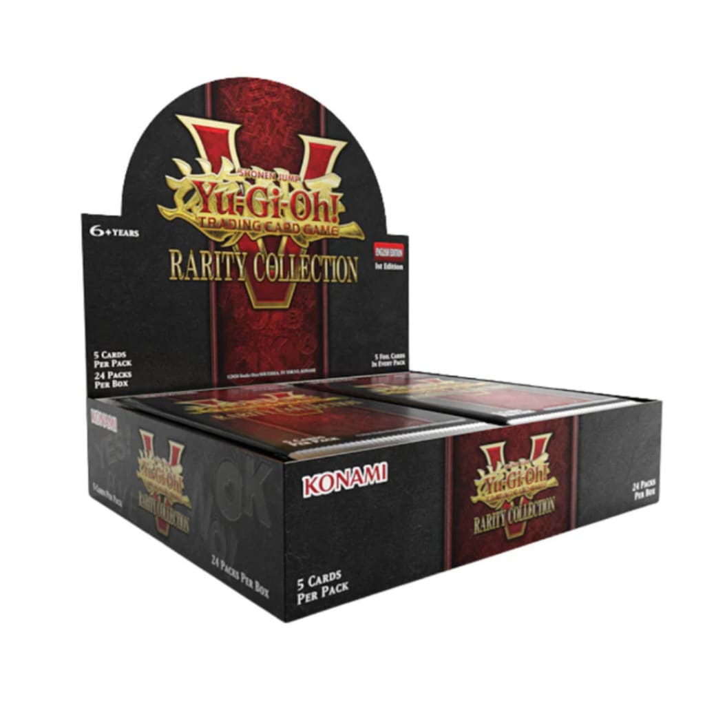 Yugioh - Rarity Collection v Booster Box - 1st Edition – Hobbiesville