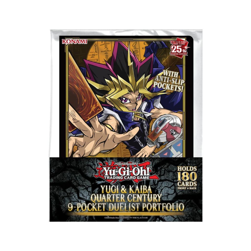 Yugioh - Yugi and Kaiba Quarter Century - 9 Pocket Binder