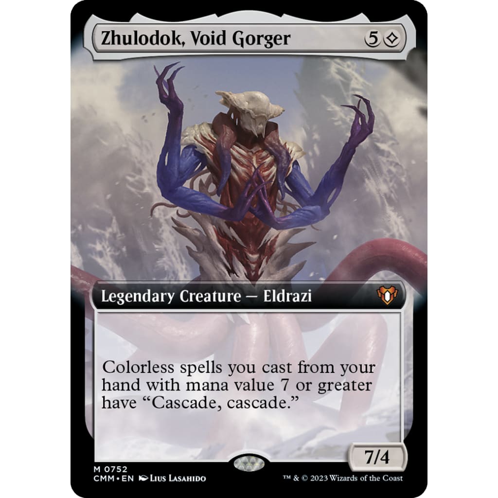 Zhulodok Void Gorger (CMM-752): (Extended Art) - Single