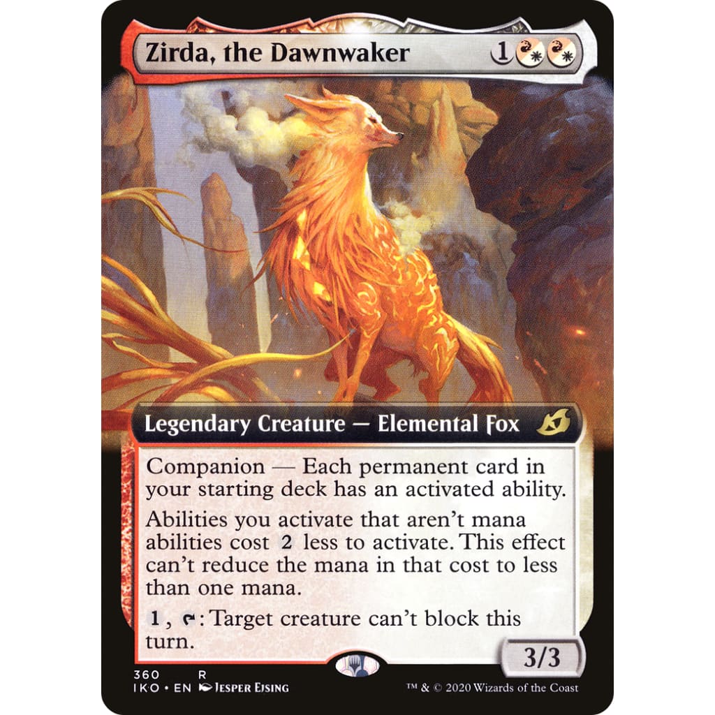 Zirda the Dawnwaker (iko-360): (companion Extended Art) – Hobbiesville
