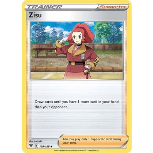 Zisu (159/189) Uncommon Reverse Holofoil - Single