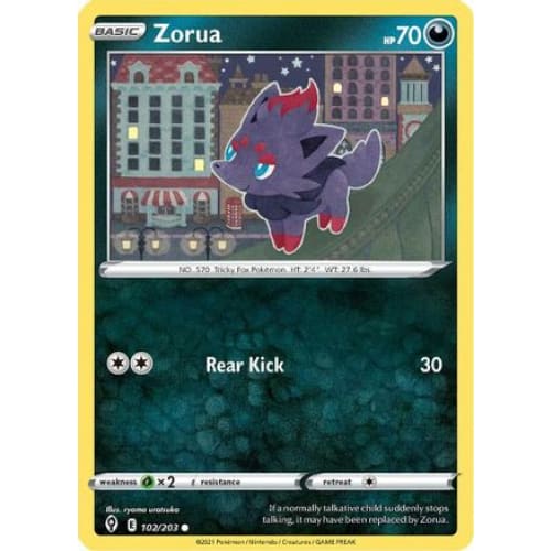 Zorua (102/203) Common - Single