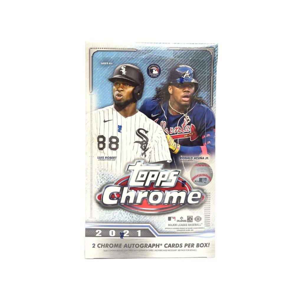 2021 Topps Chrome Baseball Hobby Box By Topps | Hobbiesville