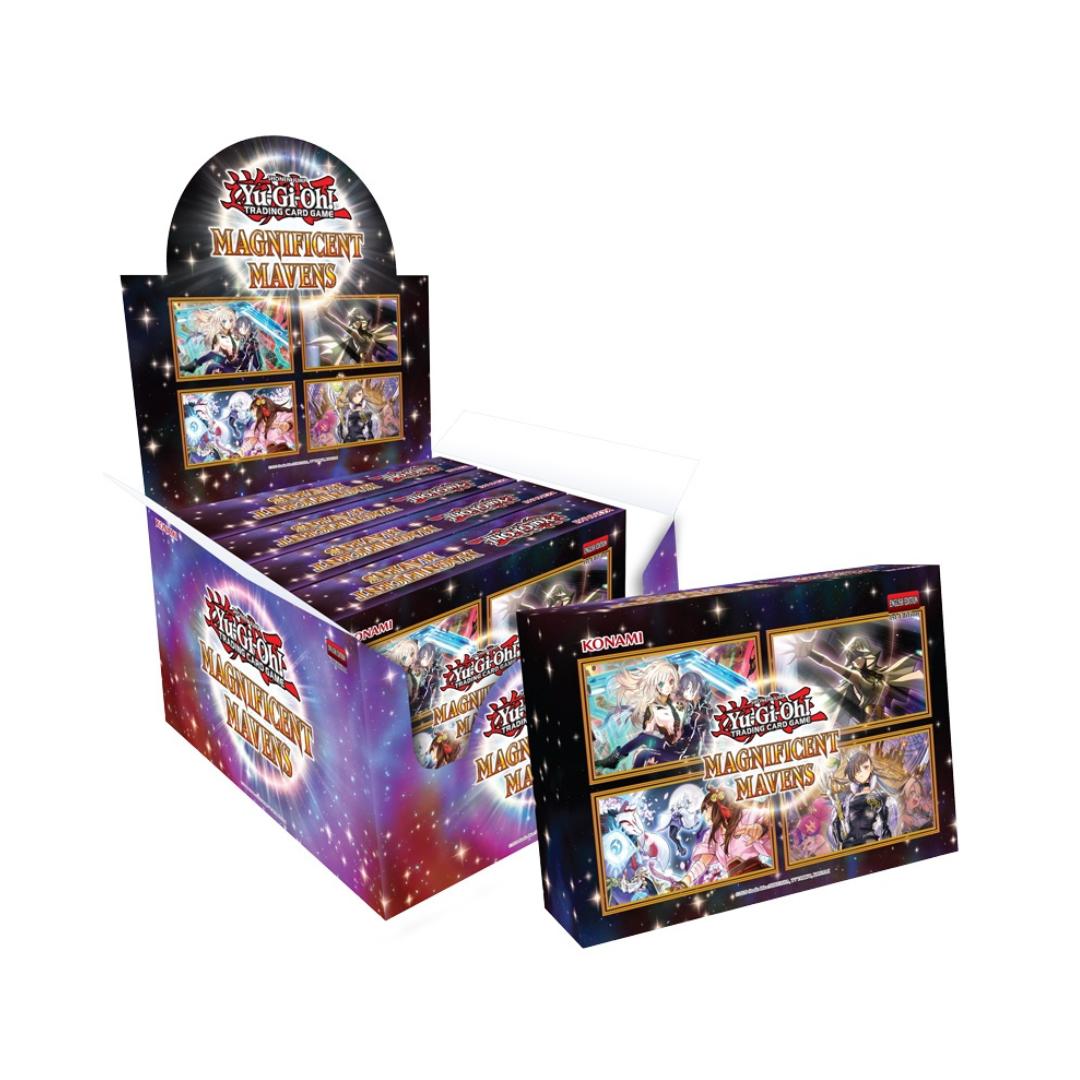 Yugioh - Magnificent Mavens 1st Edition Display