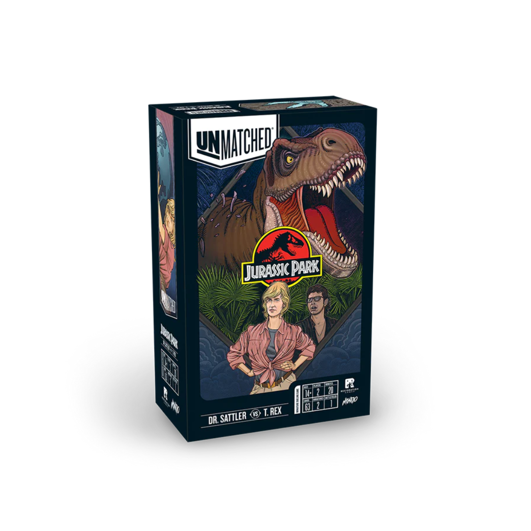 Unmatched: Jurassic Park - Dr. Sattler Vs. T. Rex By Mondo – Hobbiesville