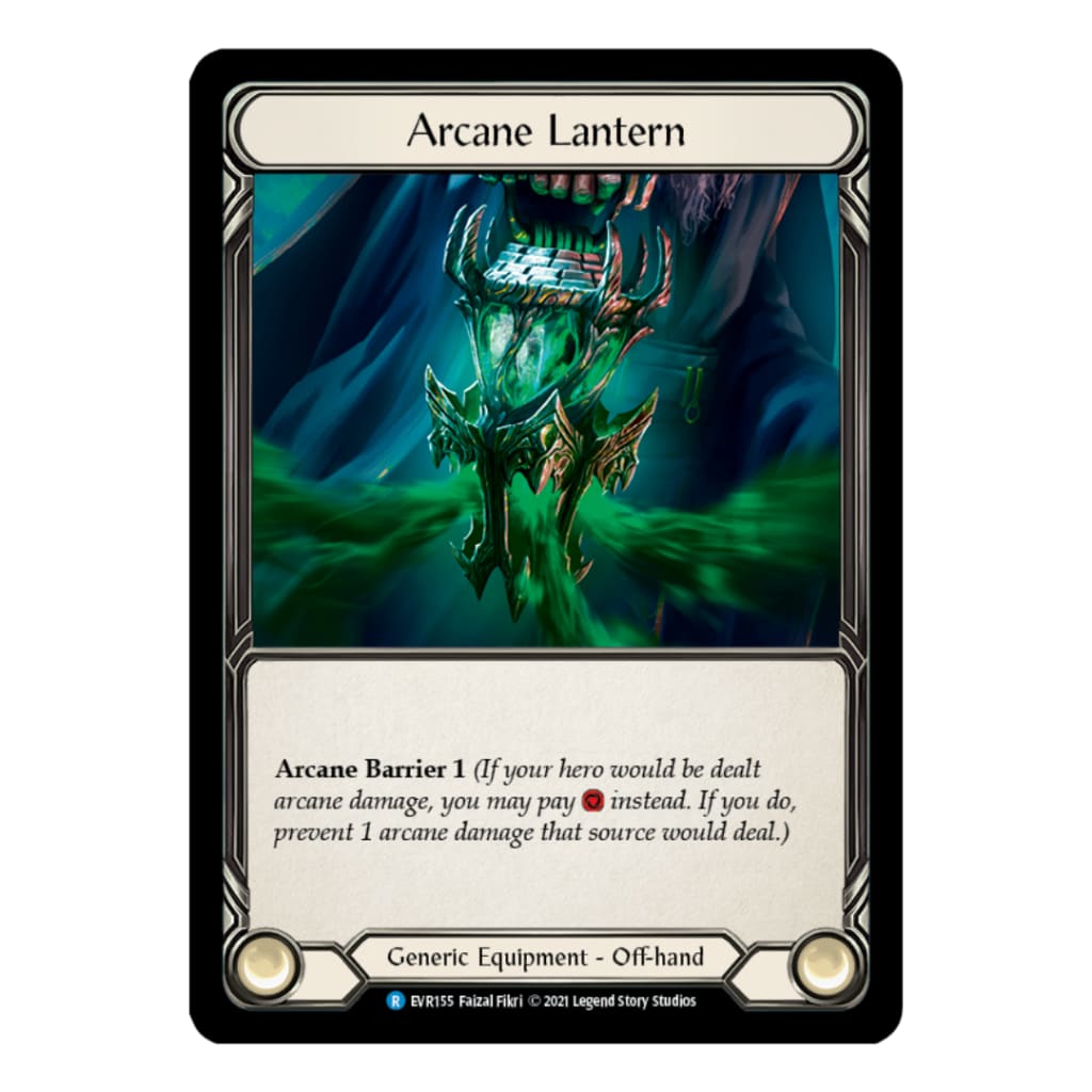 Arcane Lantern (everfest) 1st Edition Cold Foil by Flesh