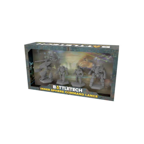 BattleTech: Inner Sphere Command Lance – Juego De Miniaturas Con Marauder, Archer, Valkyrie Y Stinger – Listo Para Jugar Sin Montaje