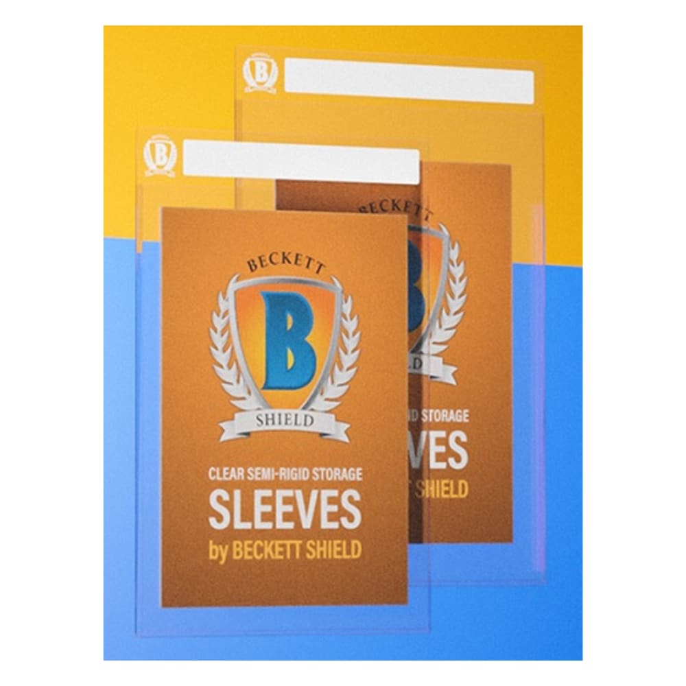 Beckett Shield: Semi Rigid Storage Sleeves Standard (50) Hobbiesville Beckett Shield: Semi Rigid Storage Sleeves Standard (50) Hobbiesville