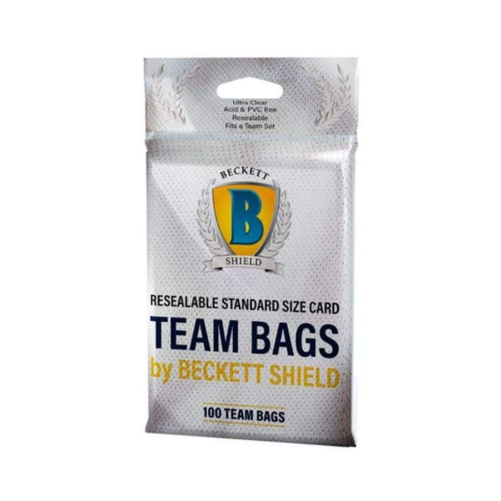 Beckett Shield Resealable Team Bags Beckett Shield Resealable Team Bags