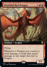 Wrathful Red Dragon (CLB): (Extended Art) Foil - Single