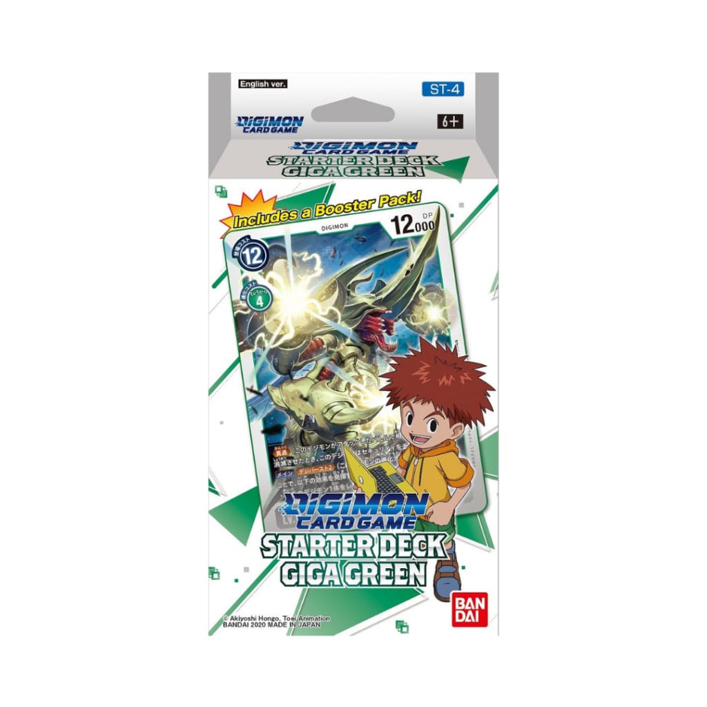 Digimon Card Game - Starter Deck ’Giga Green’ - Theme