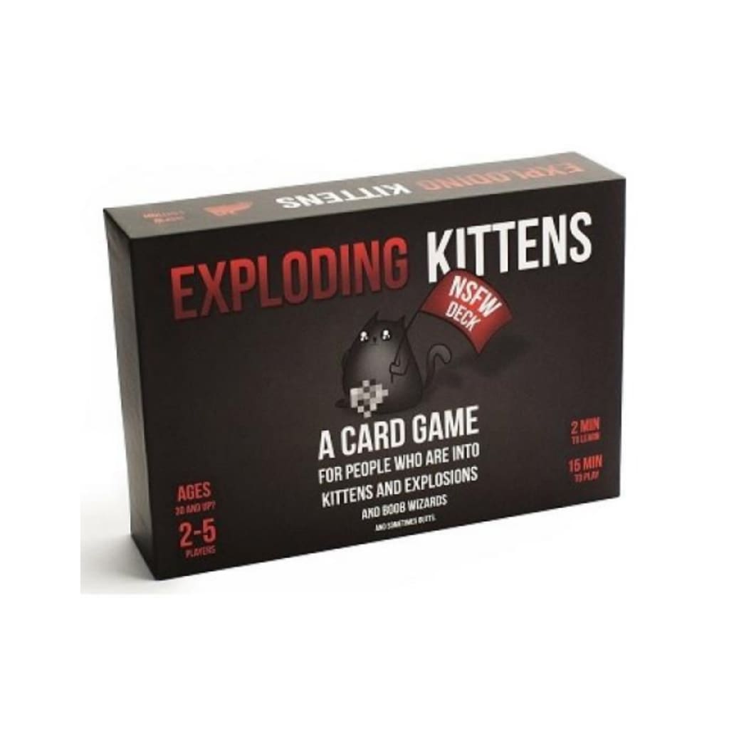 Exploding Kittens: NSFW Edition - Board Games