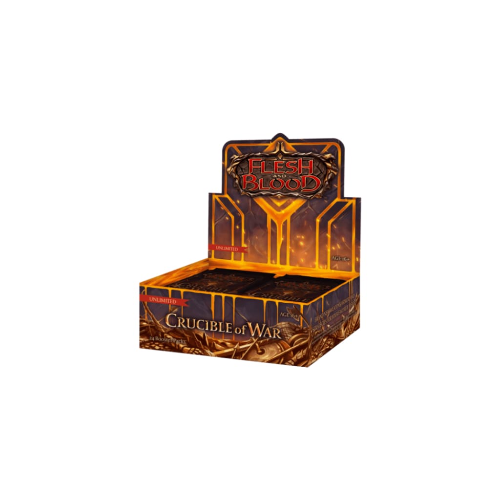 flesh and blood crucible of war 1st edition booster box Unlimited Color:18 _元アウトレットセール対象品 while respecting collectability of Any love for 2x2