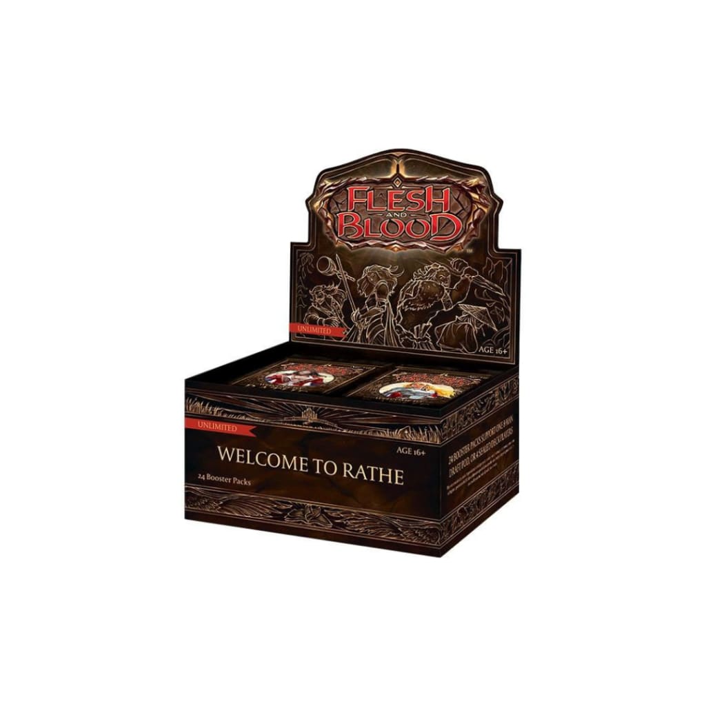 flesh and blood booster boxes Flesh and Blood Welcome to Rathe Booster Box (Unlimited)