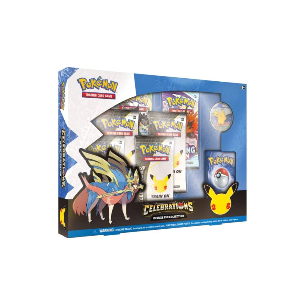 Pokemon Celebrations Deluxe Pin Collection - Box