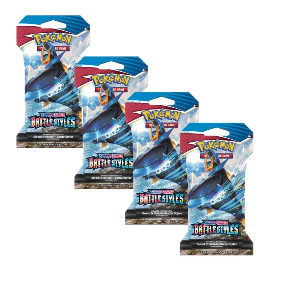 Pokemon Swsh 5 Battle Styles 24 Sleeved Booster Packs – Hobbiesville
