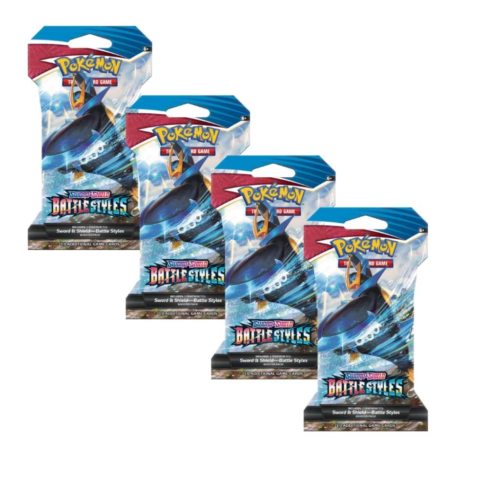 Pokémon TCG: Sword & Shield-Battle Styles Sleeved Booster Pack (10